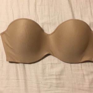 🌱Nude strapless bra